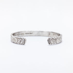 Ku'uipo Honu Cuff with Hawaiian Heritage Scroll