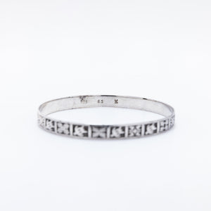 Honu Bangle with Hawaiian Quilt Patterns