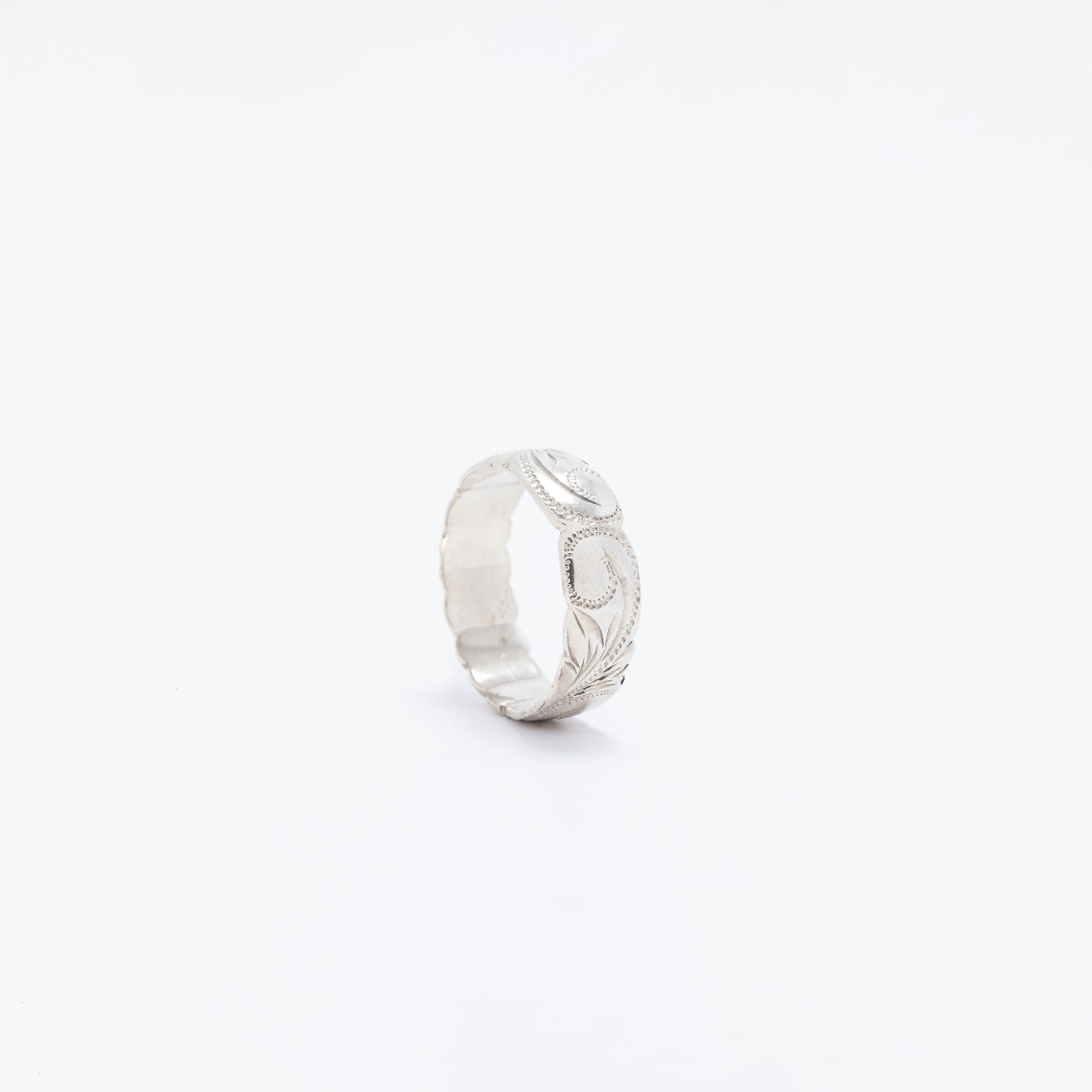 Single Plumeria Hawaiian Heirloom Ring