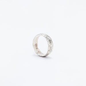 Single Plumeria Hawaiian Heirloom Ring