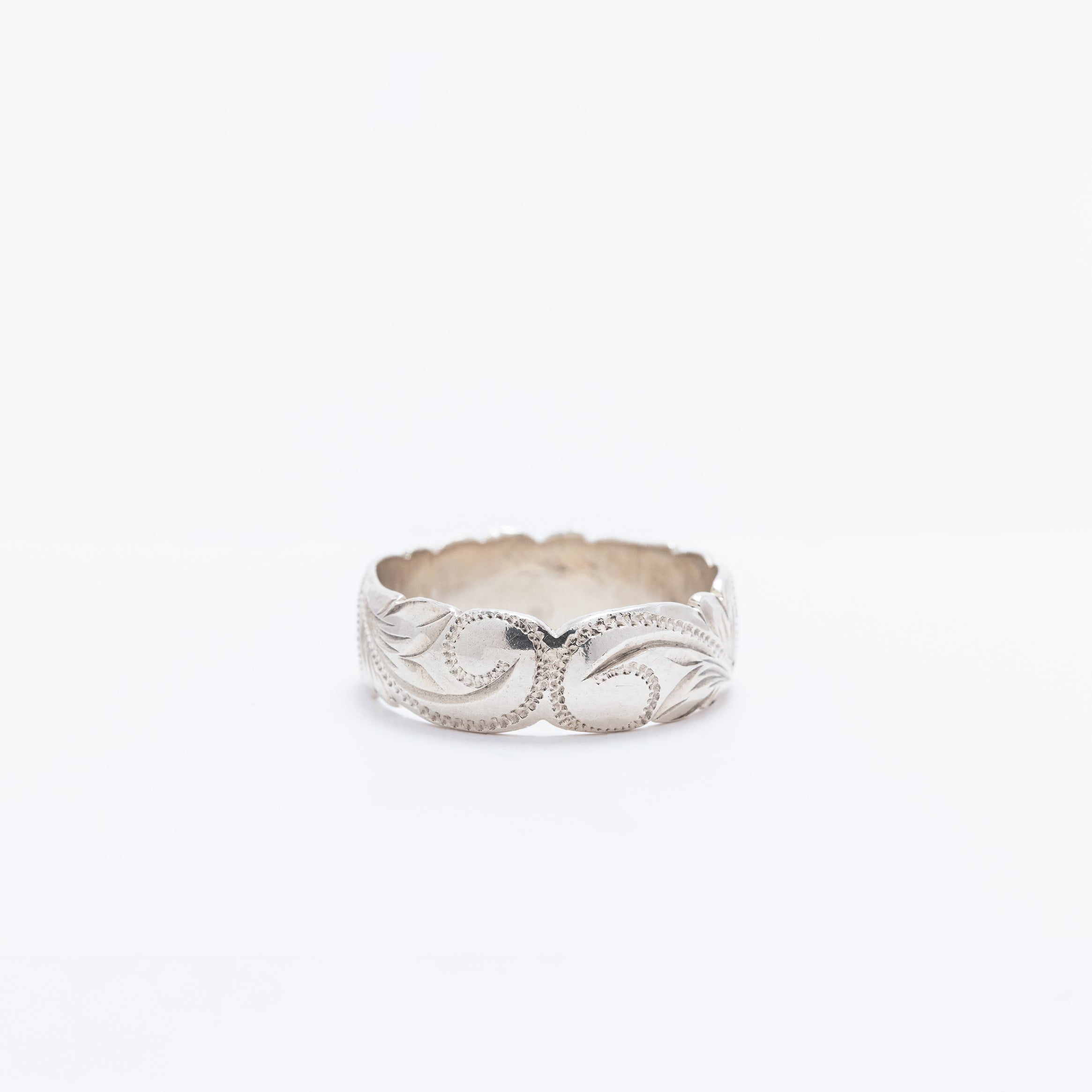 Single Plumeria Hawaiian Heirloom Ring