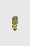 Large Plumeria Slippah Pendant in Pikachu Yellow Enamel