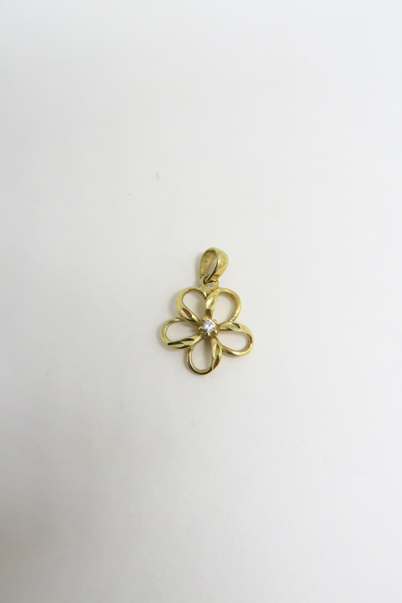 Plumeria Perimeter Pendant