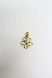 Plumeria Perimeter Pendant
