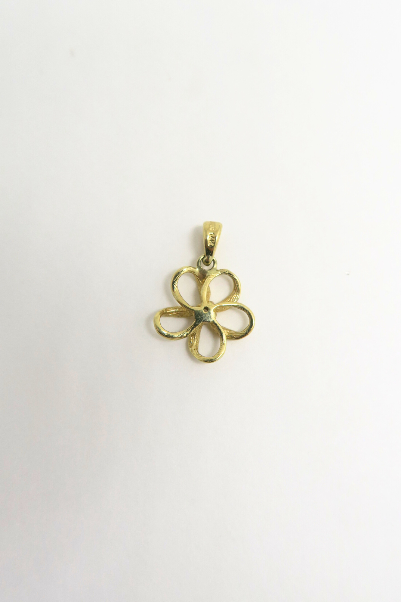 Plumeria Perimeter Pendant