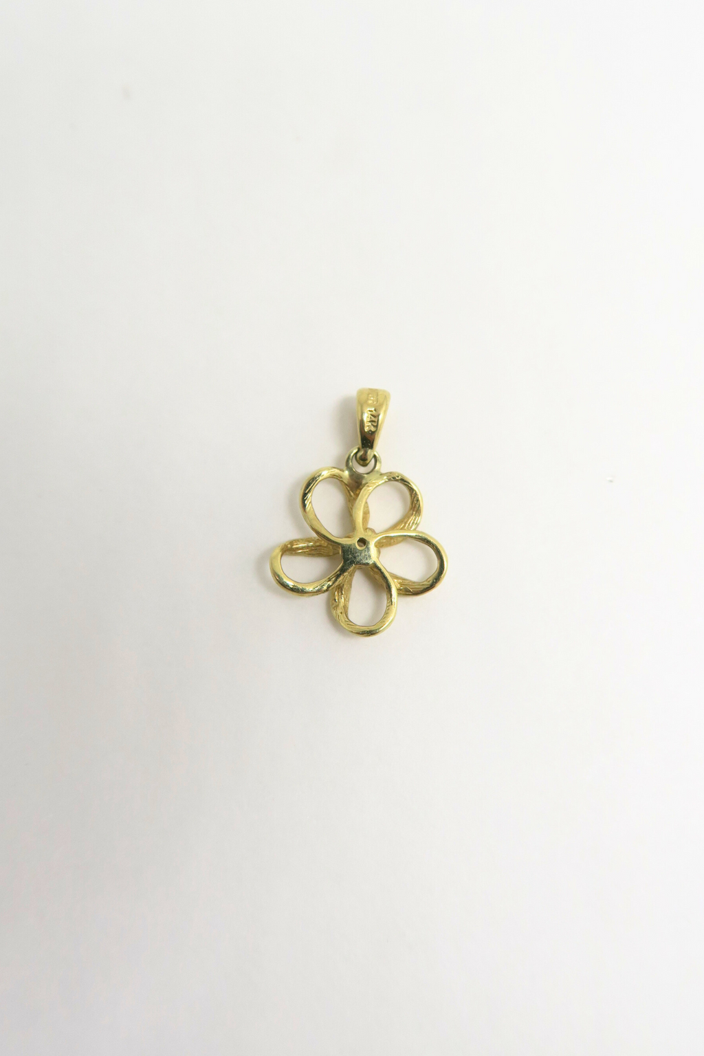 Plumeria Perimeter Pendant