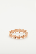 Plumeria Lei Ring in Rose Gold [Size 6]