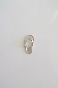 The Simple Silver Slippah Pendant