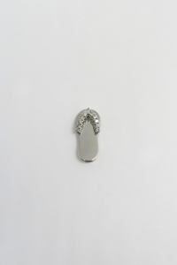 Diamond Slippah in White Gold