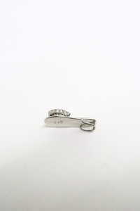 Diamond Slippah in White Gold