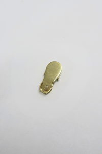 Emerald & Diamond Slippah in Yellow Gold