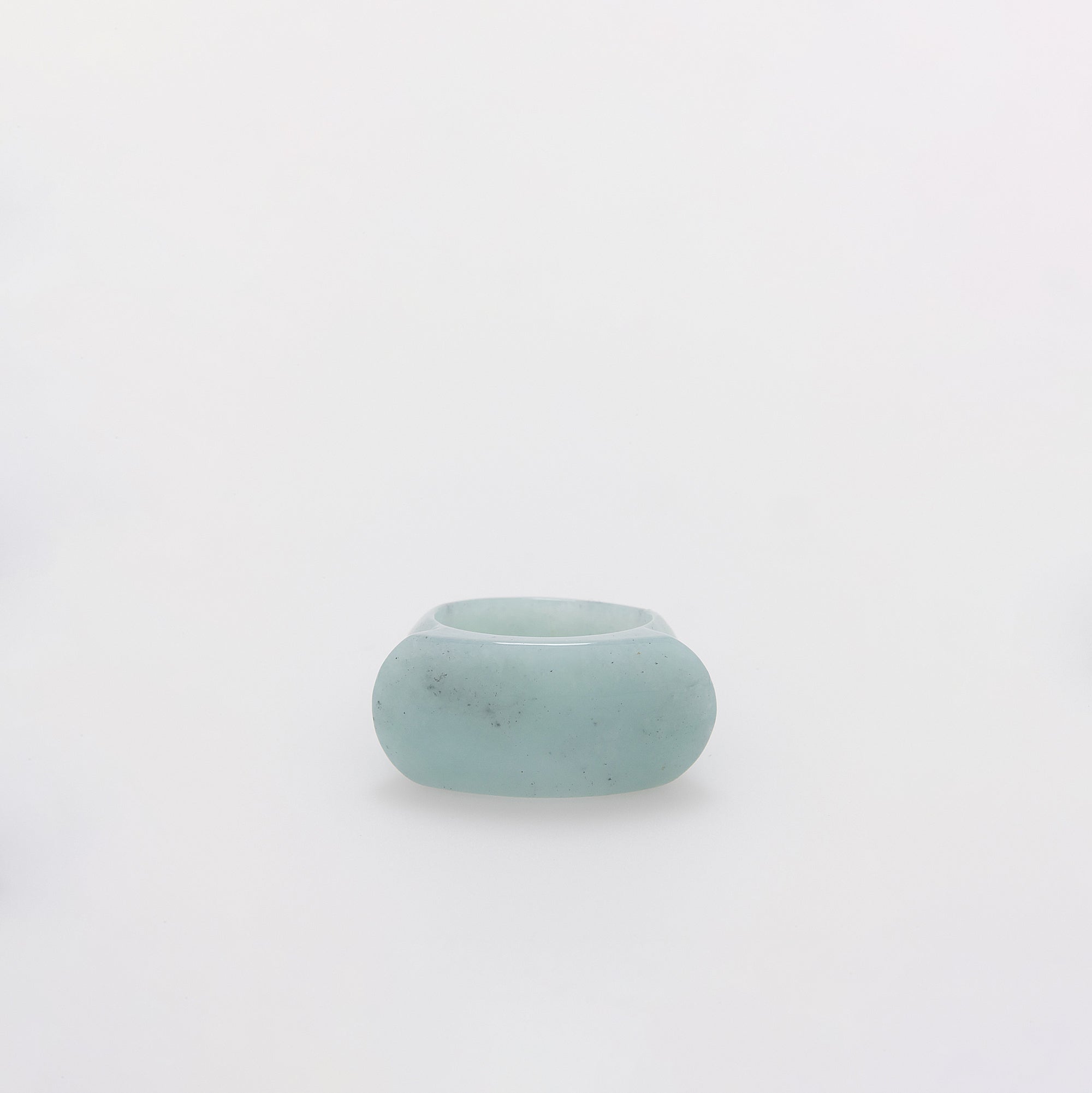 Chunky Natural Jade Ring