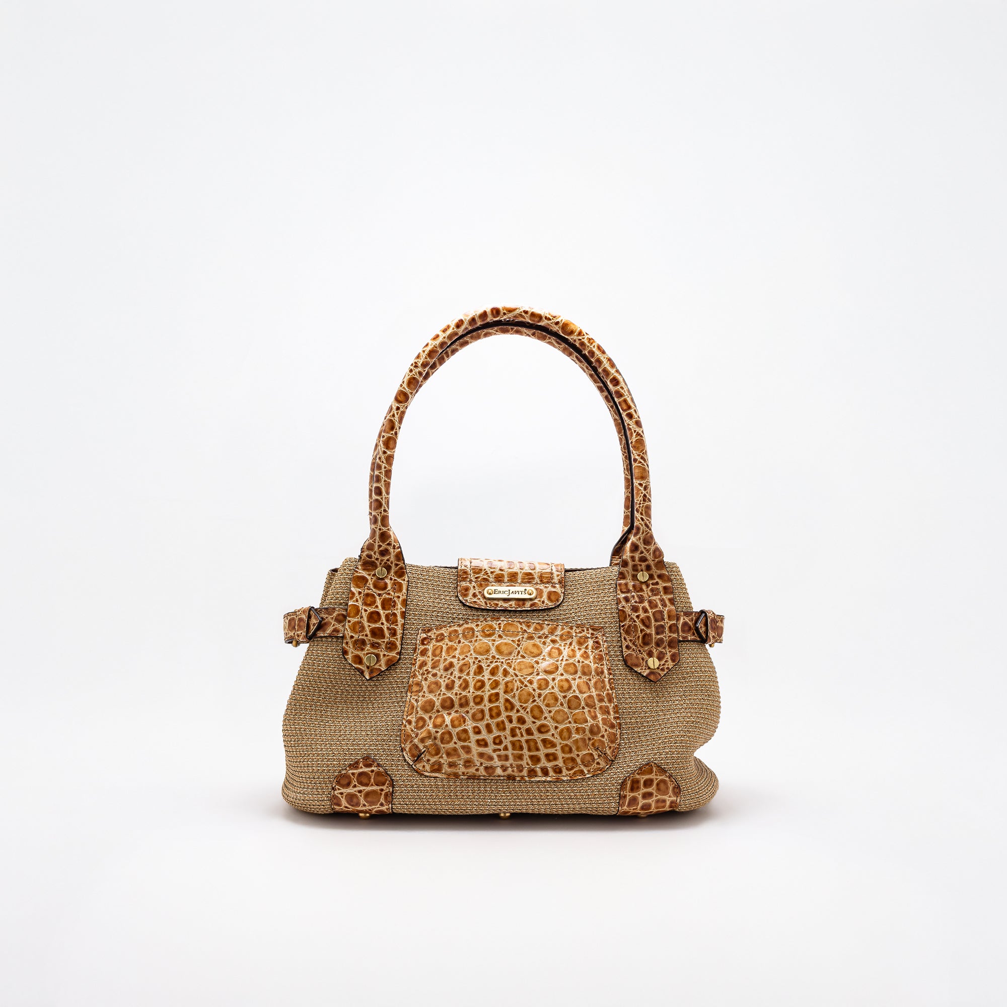 Vintage Embossed Eric Javits Bag