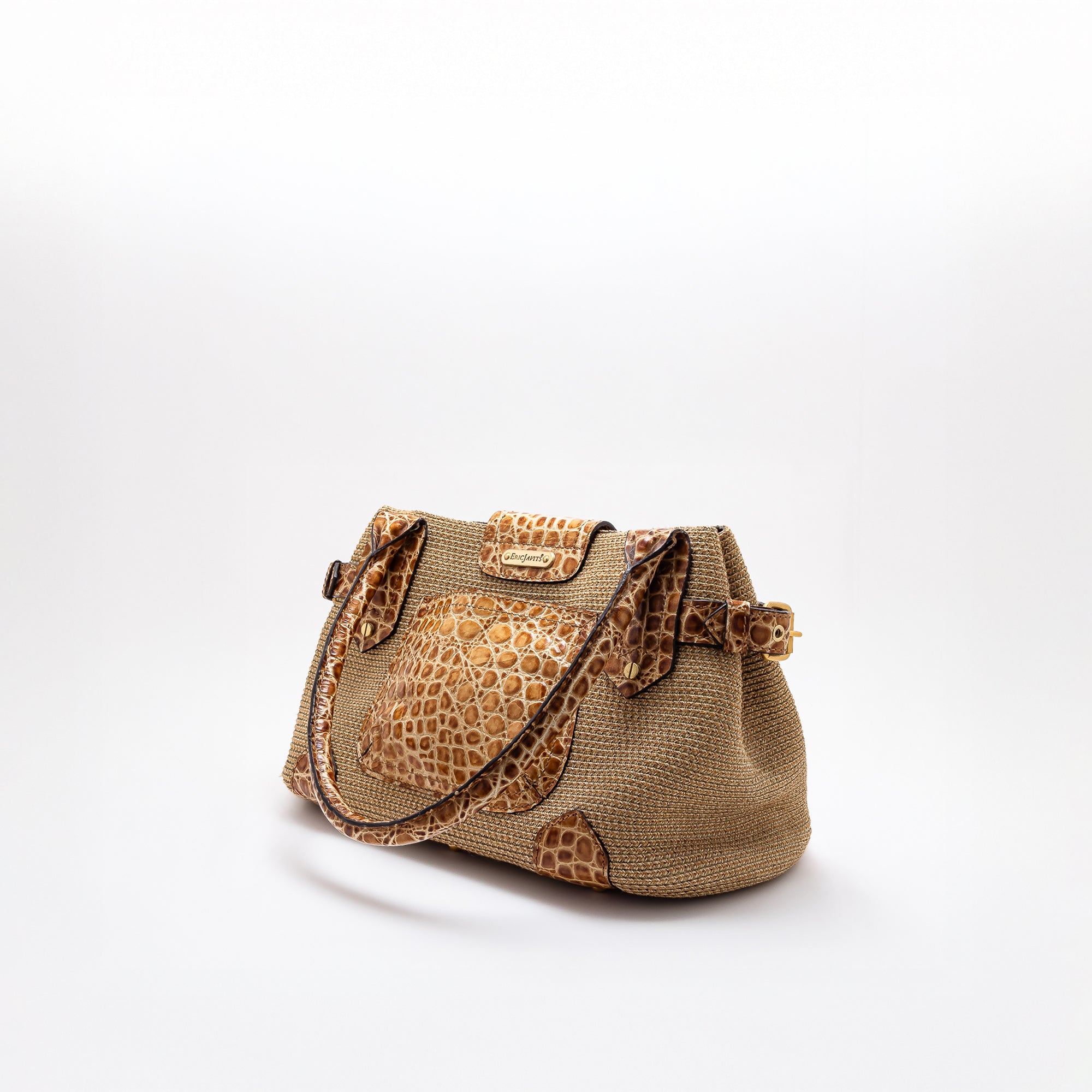 Vintage Embossed Eric Javits Bag