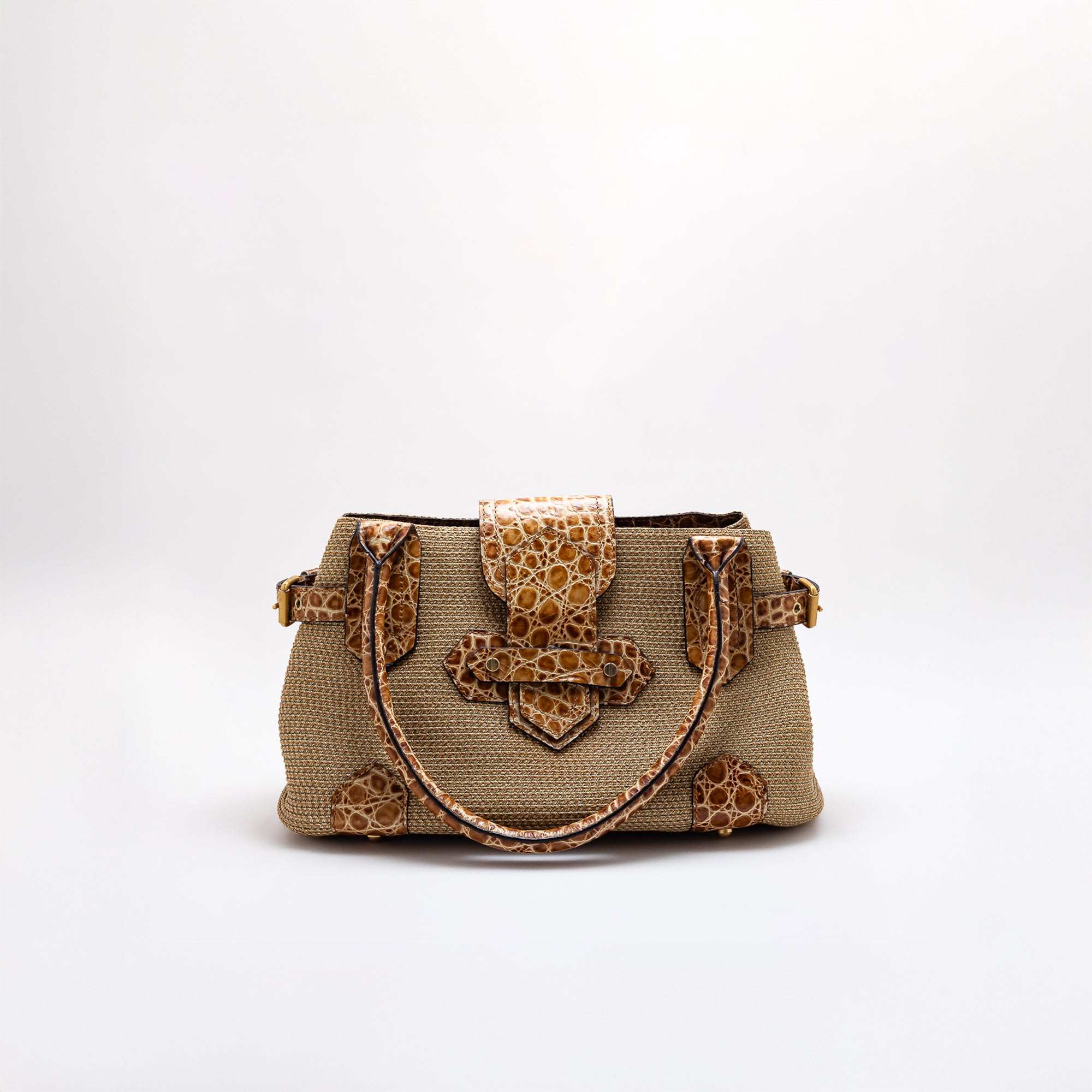 Vintage Embossed Eric Javits Bag