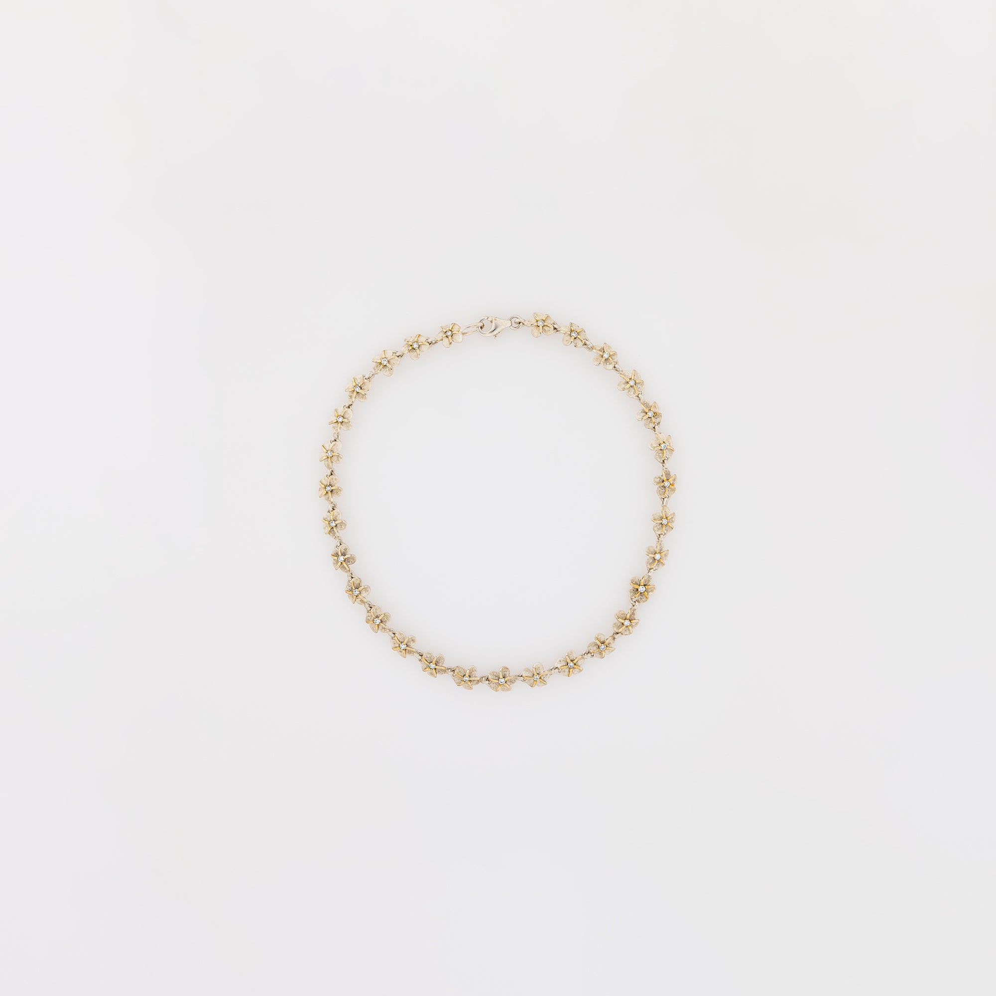 Plumeria Anklet