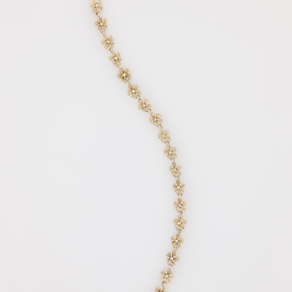 Plumeria Anklet