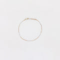 Tricolor Dot Dash Chain Anklet