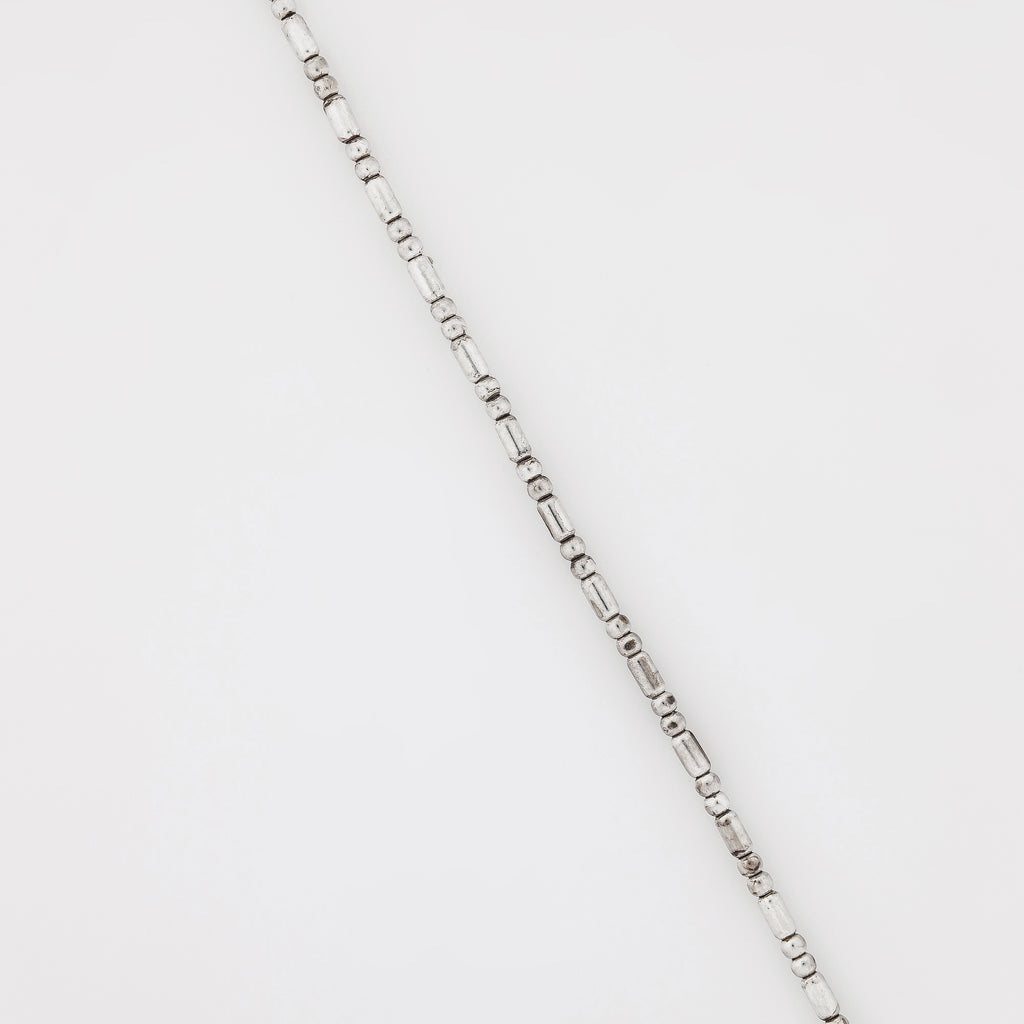 Double Dot + Dash Beaded Anklet