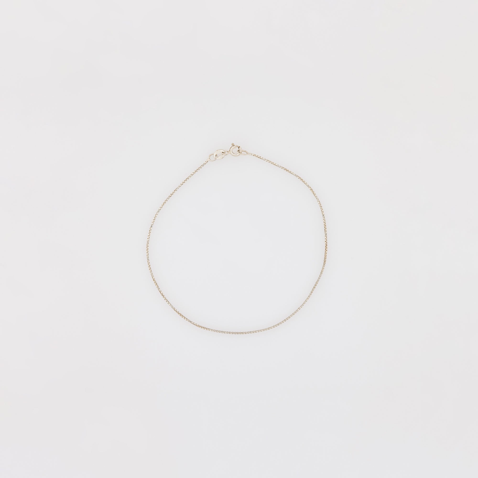 Box Chain Anklet