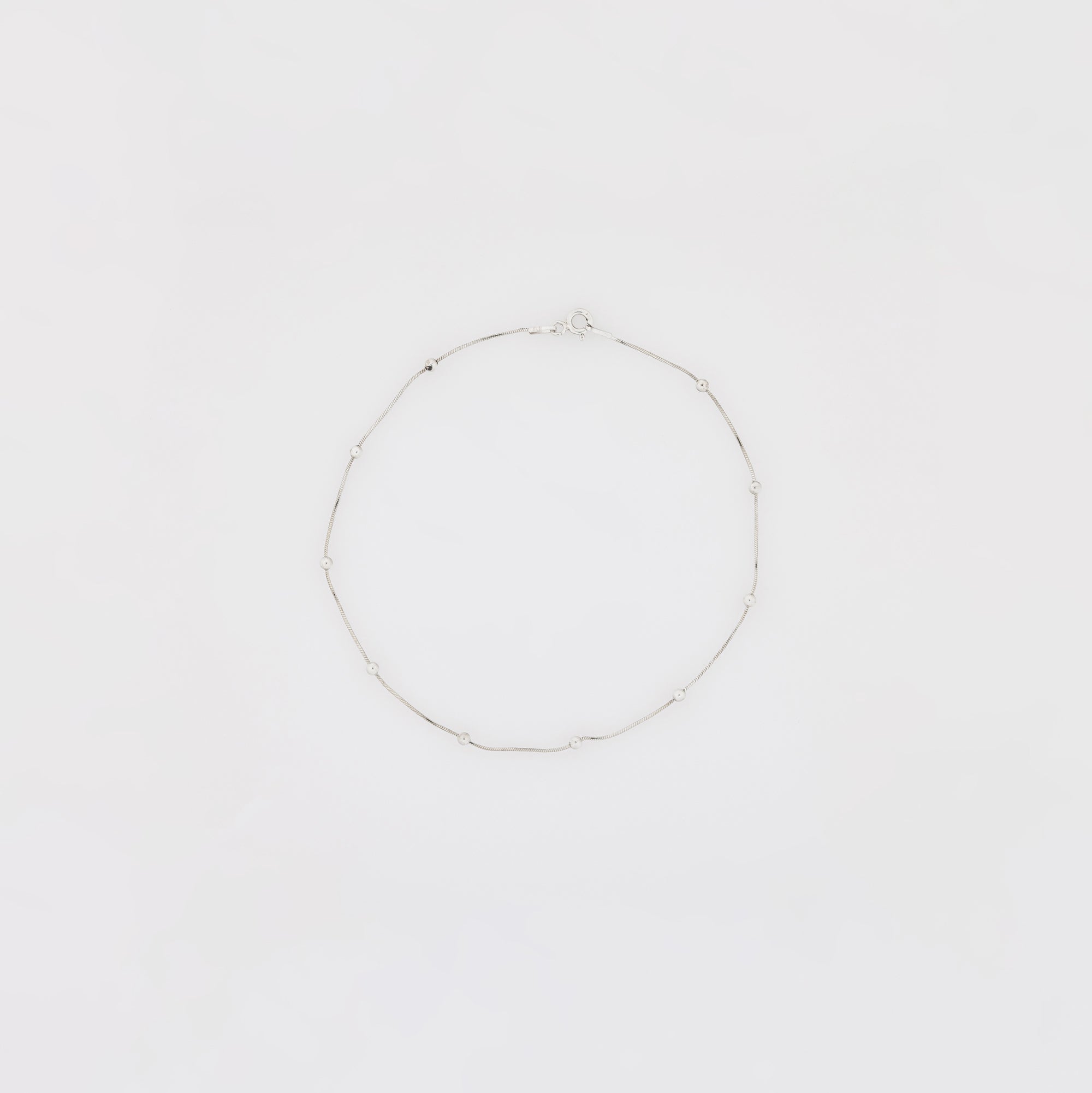 Small Ball + Snake Chain Anklet