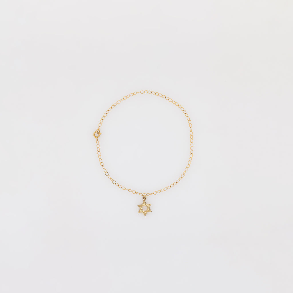 Star of David Anklet