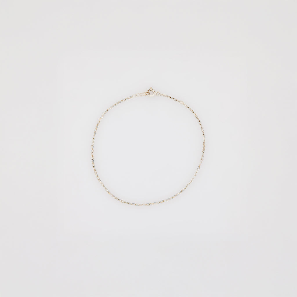 Flat Baby Mariner Chain Anklet
