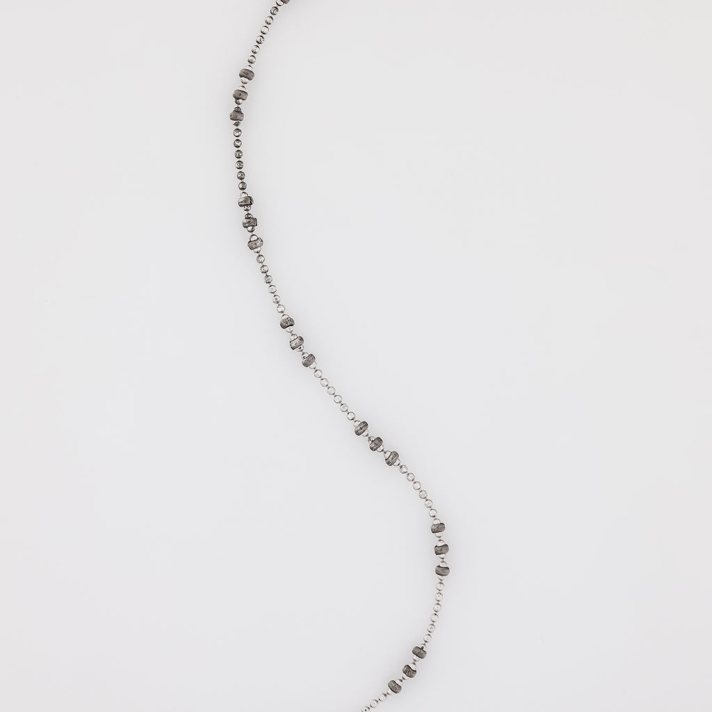 Charcoal Spheres Anklet