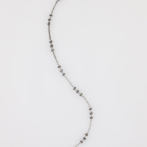 Charcoal Spheres Anklet