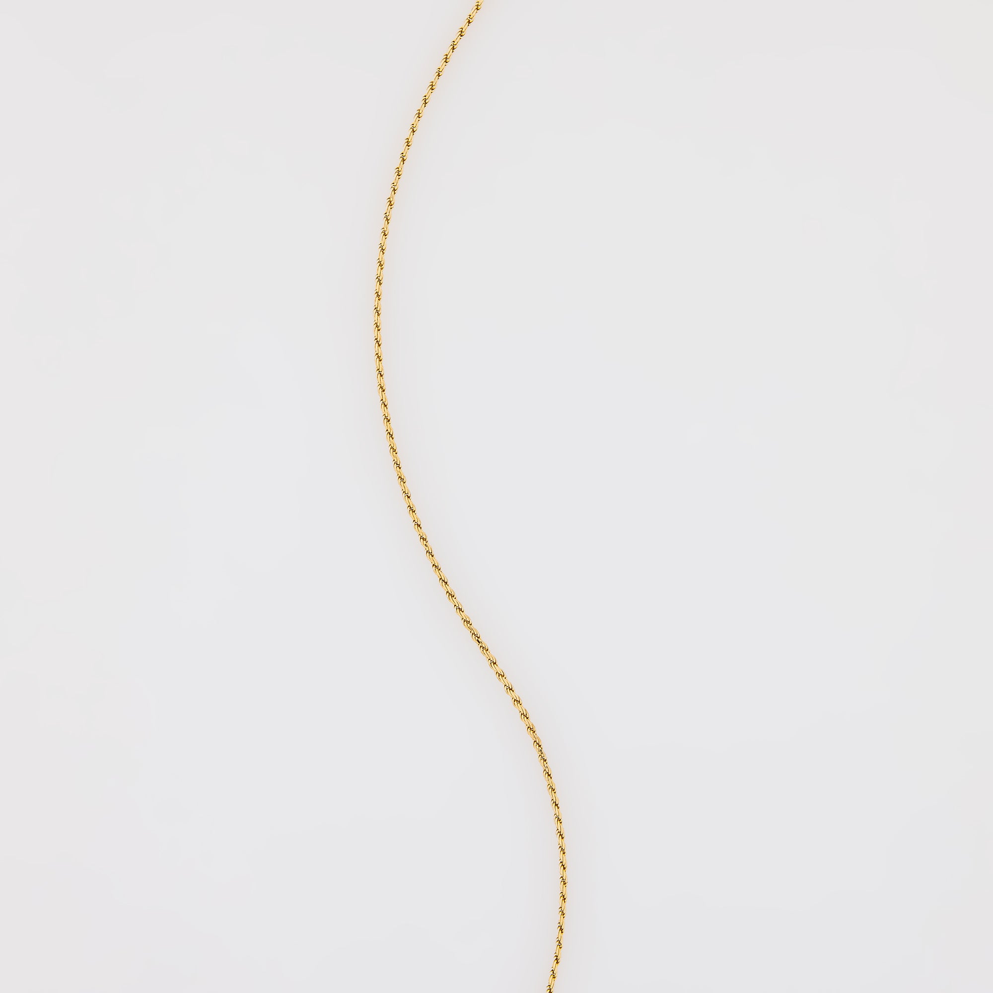 Gold Rope Chain Anklet