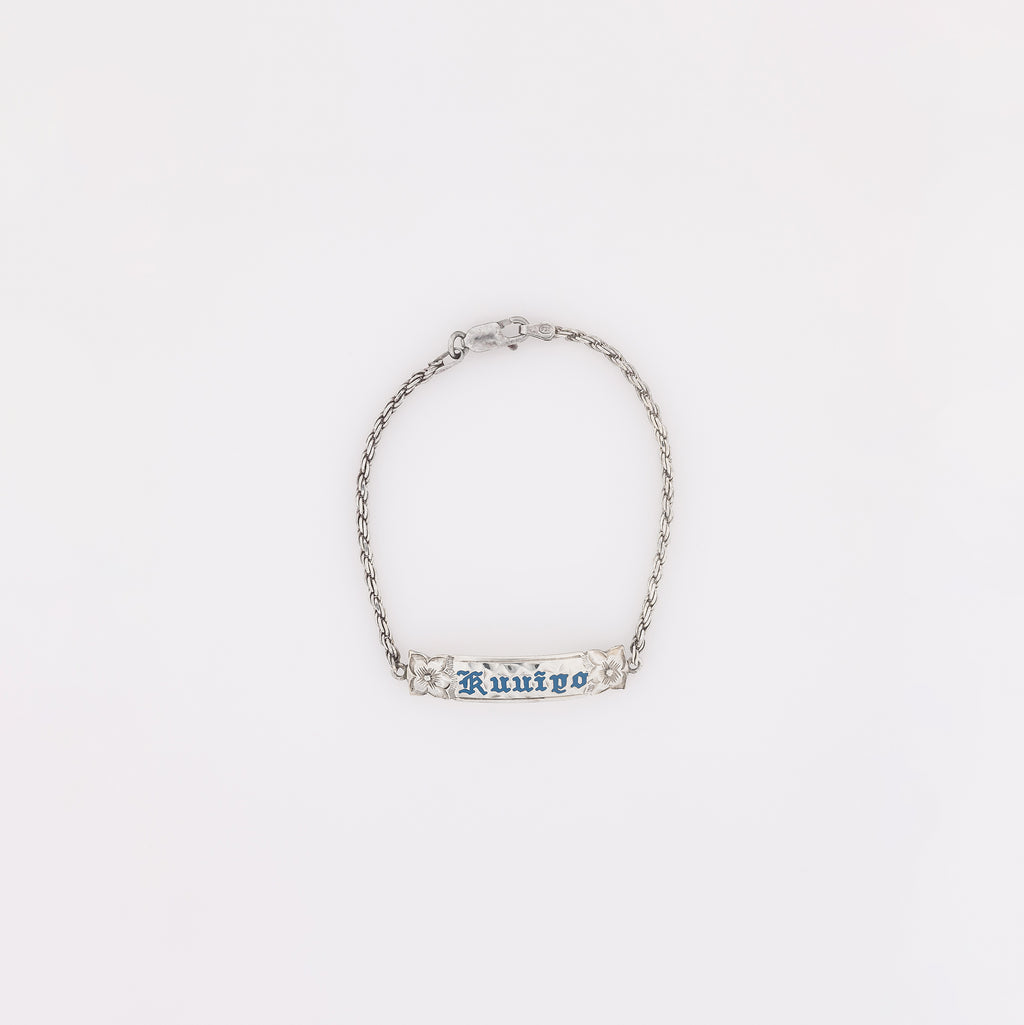Blue KUUIPO ID Bracelet