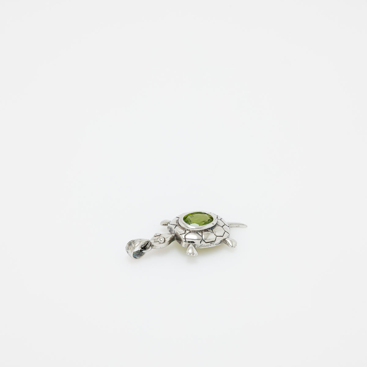 Maria Turtle Peridot Pendant