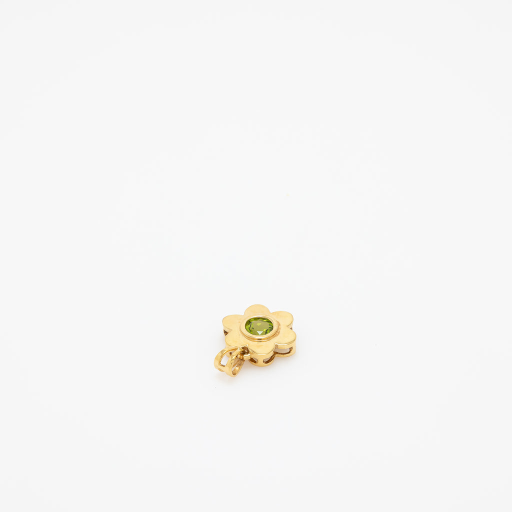 Akemi Peridot Flower Pendant