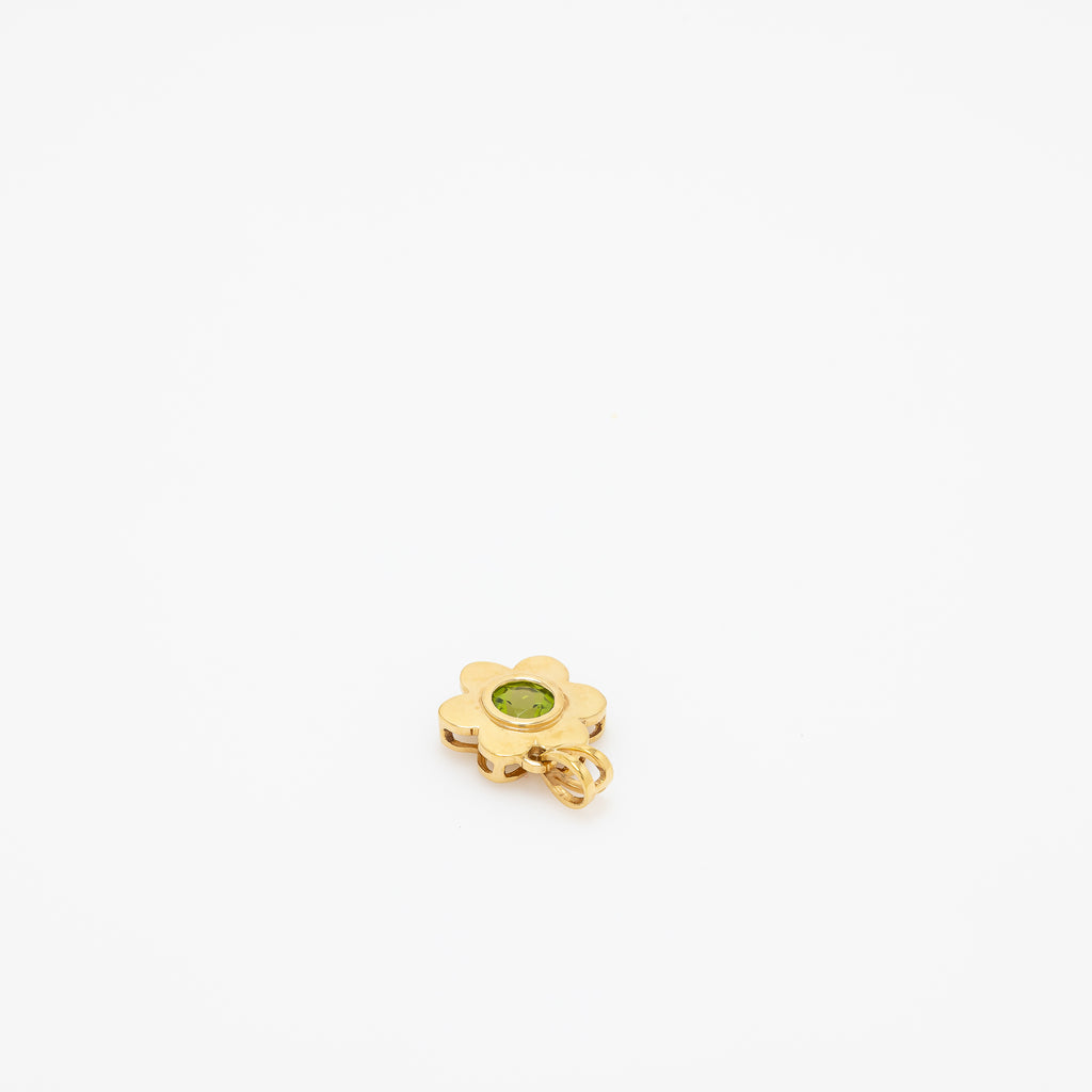 Akemi Peridot Flower Pendant