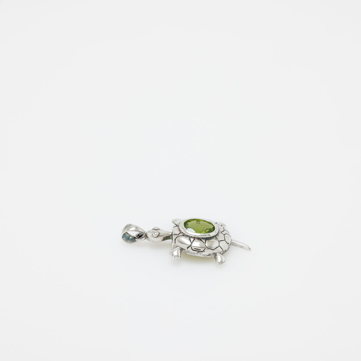 Maria Turtle Peridot Pendant