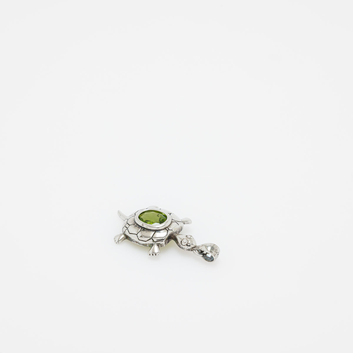 Maria Turtle Peridot Pendant