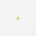 Paul Peridot Teardrop Pendant in 14k Yellow Gold