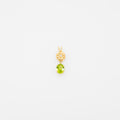 Vivian Peridot Dangling Flower Pendant