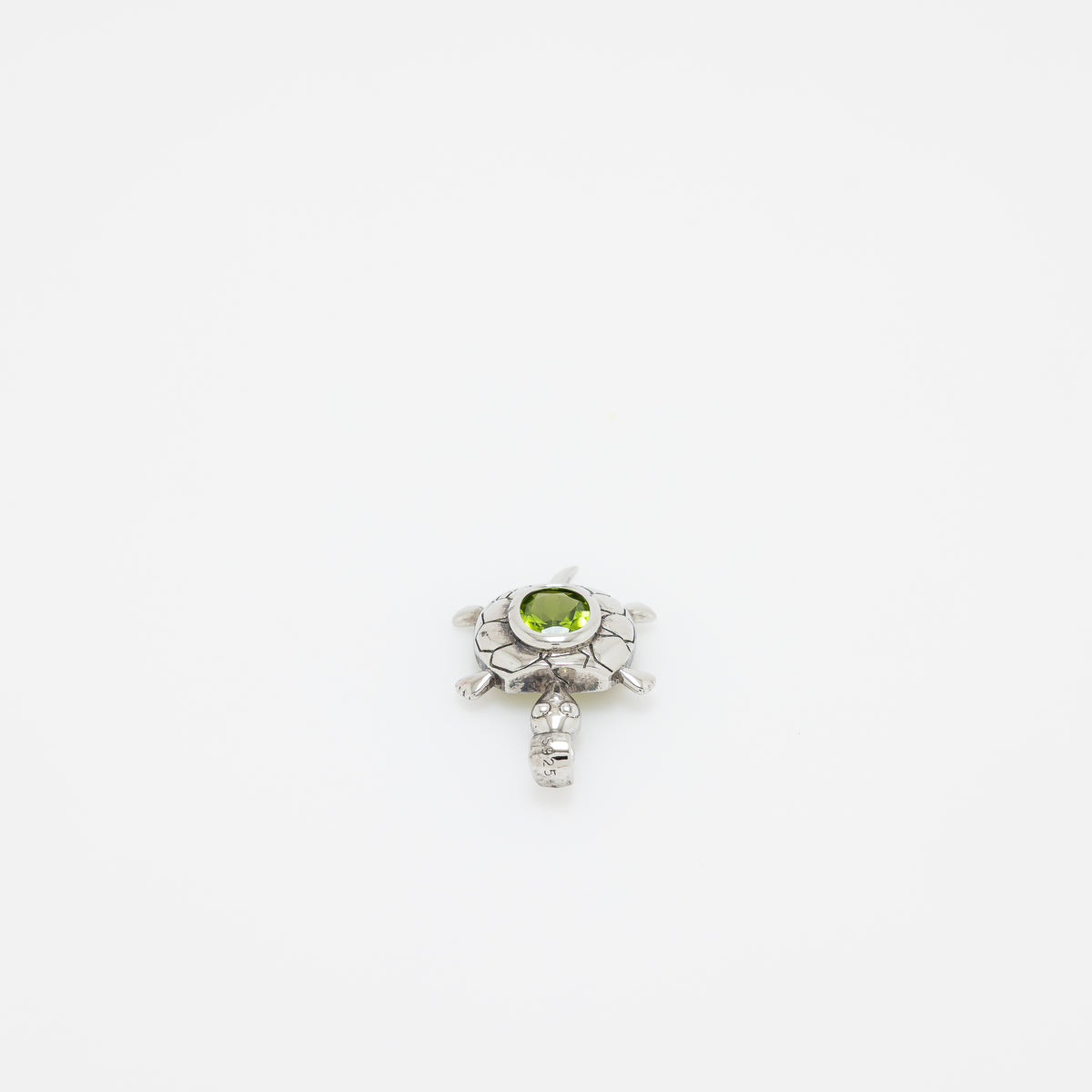 Maria Turtle Peridot Pendant