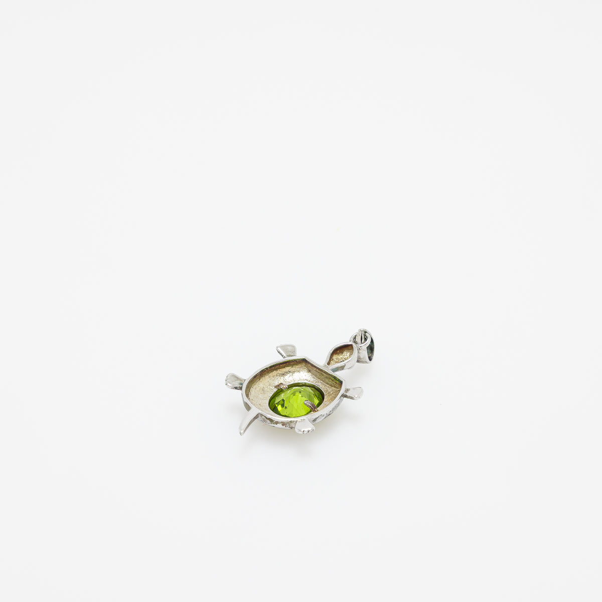 Maria Turtle Peridot Pendant