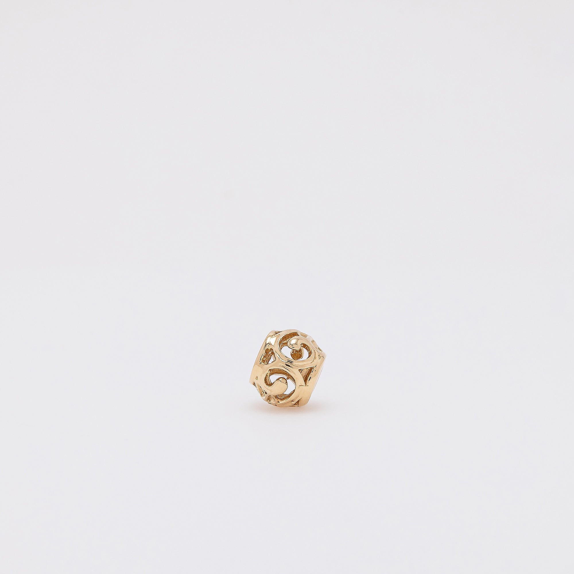 Scroll Barrel Pendant