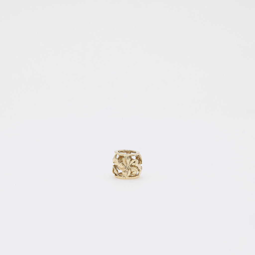 ʻEhā Plumeria Barrel Pendant