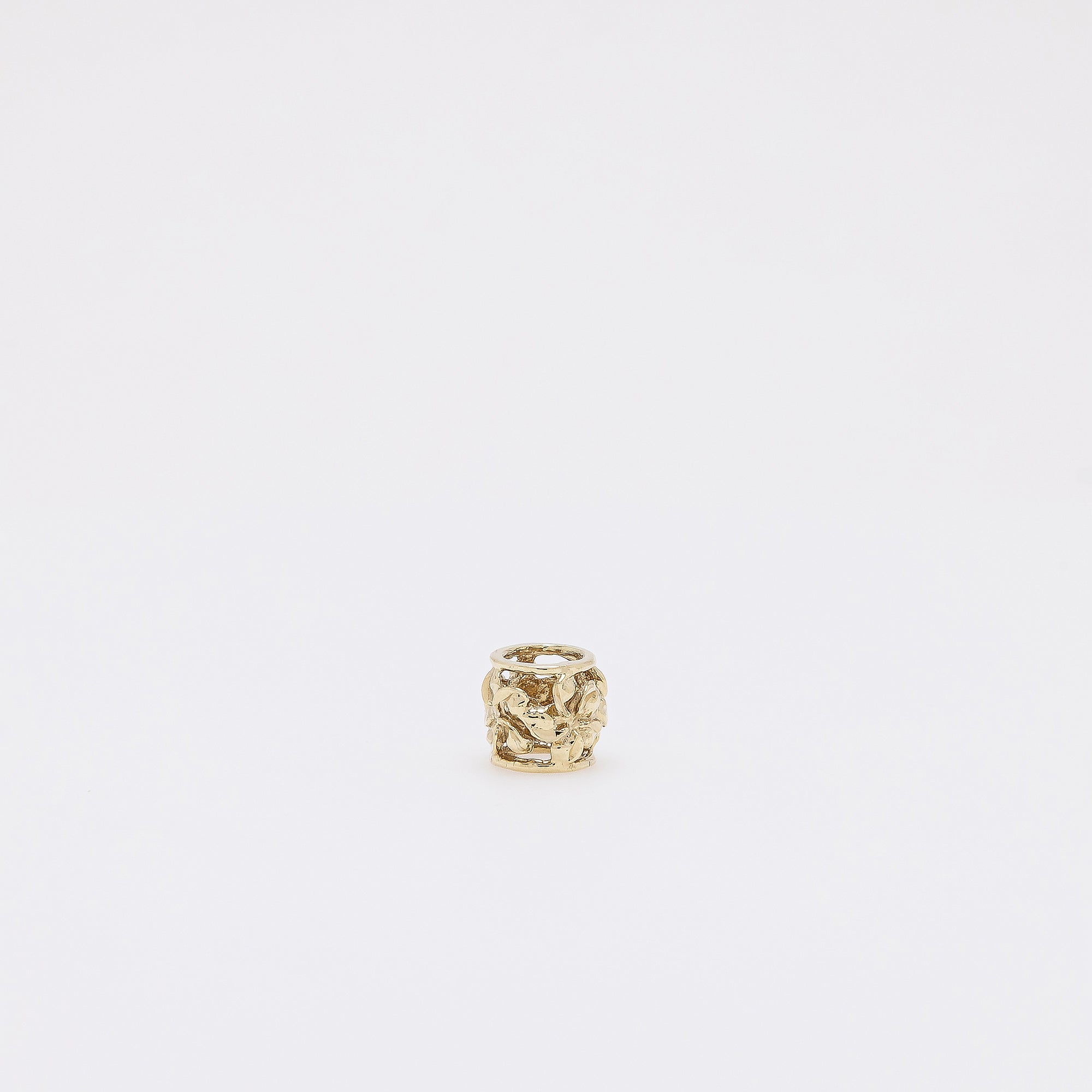 ʻEhā Plumeria Barrel Pendant