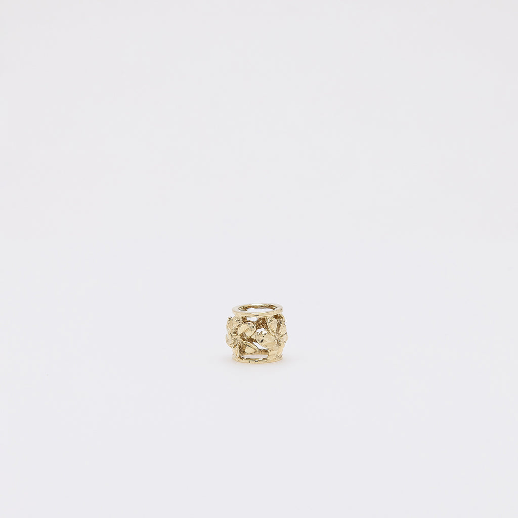 ʻEhā Plumeria Barrel Pendant