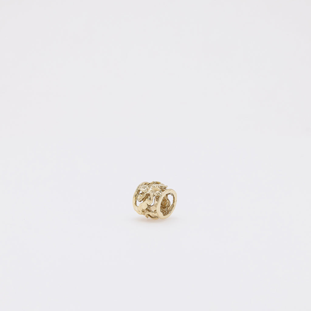 ʻEhā Plumeria Barrel Pendant