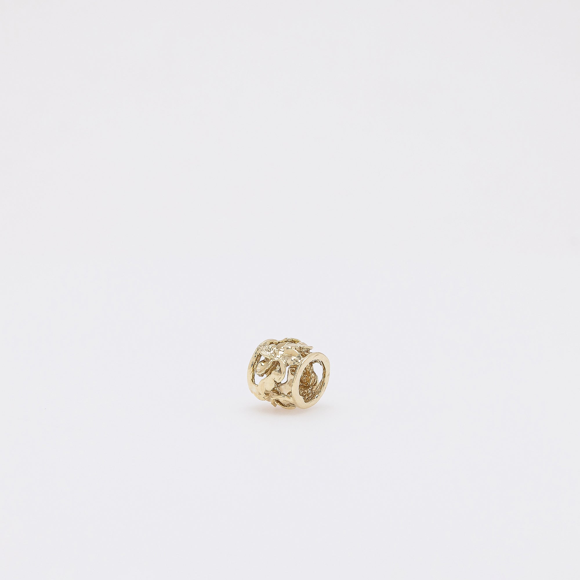 ʻEhā Plumeria Barrel Pendant