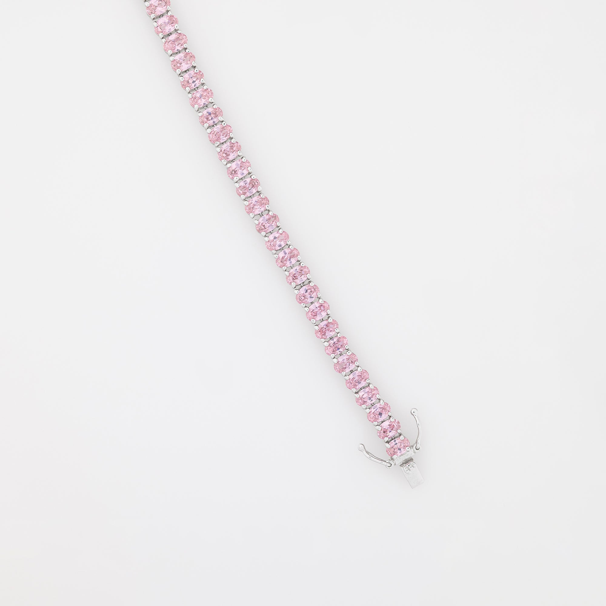 Pink CZ Tennis Bracelet