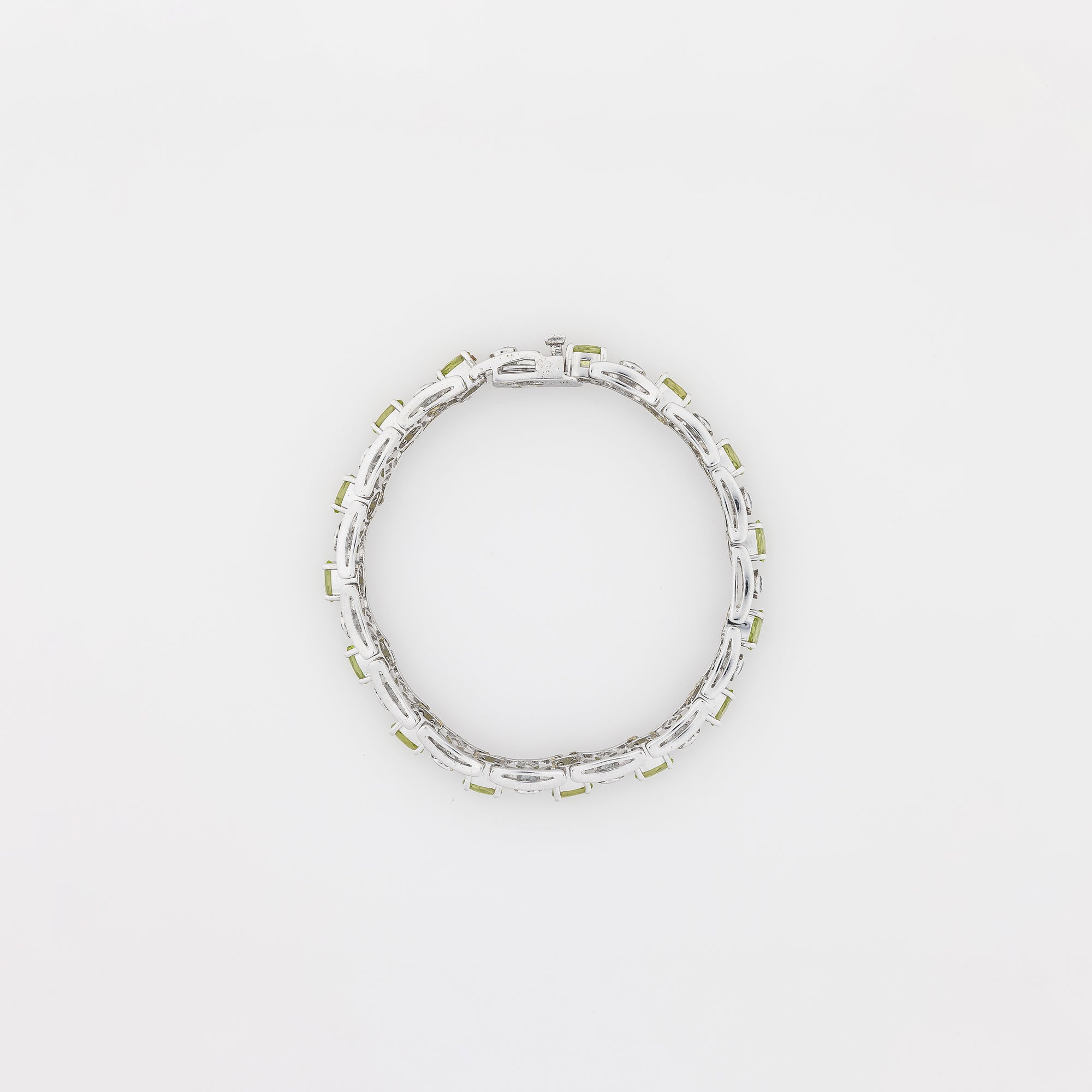Green + Blue CZ Bracelet