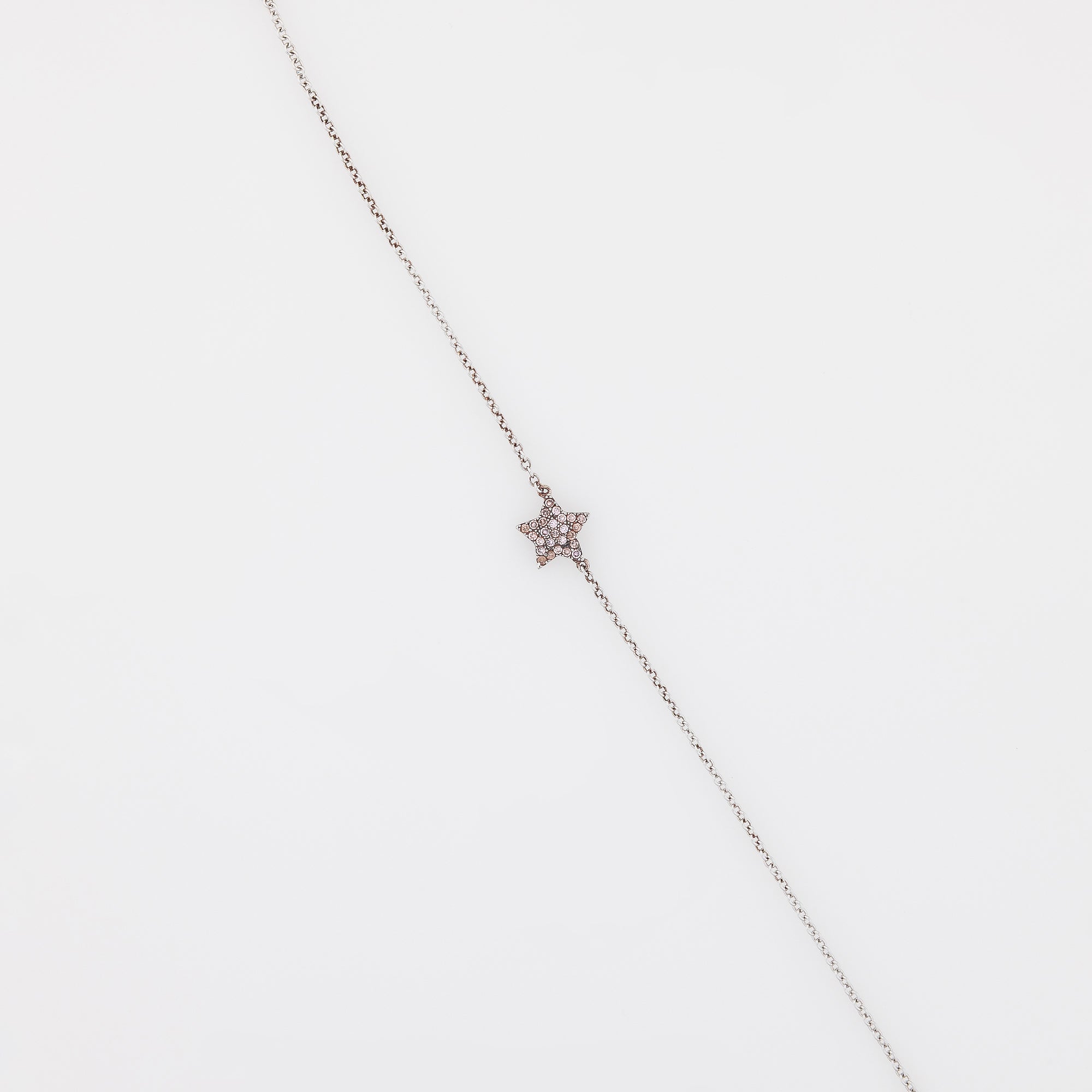 Pink Star CZ Bracelet