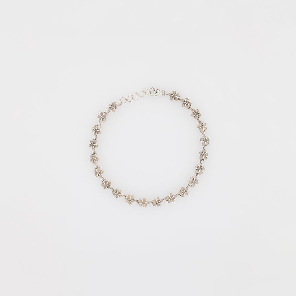 6mm Simple Plumeria Bracelet